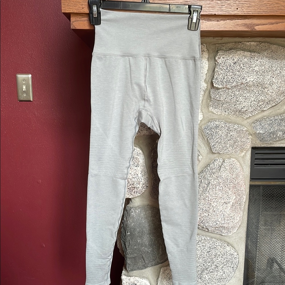 Alphalete Gray Leggings High Waist Stretchy